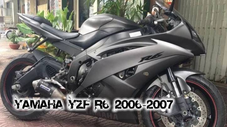 Yamaha YZF R6 2006-2007 ||| мотопластик.рф
