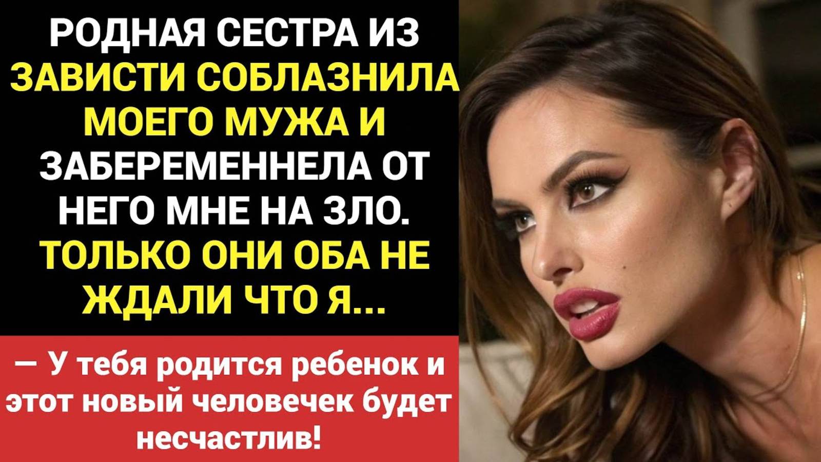 Измена Мужу. Родная Сестра Беременна от Моего Мужа. Толкнула Его на Измену из Зависти