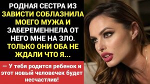 Измена Мужу. Родная Сестра Беременна от Моего Мужа. Толкнула Его на Измену из Зависти