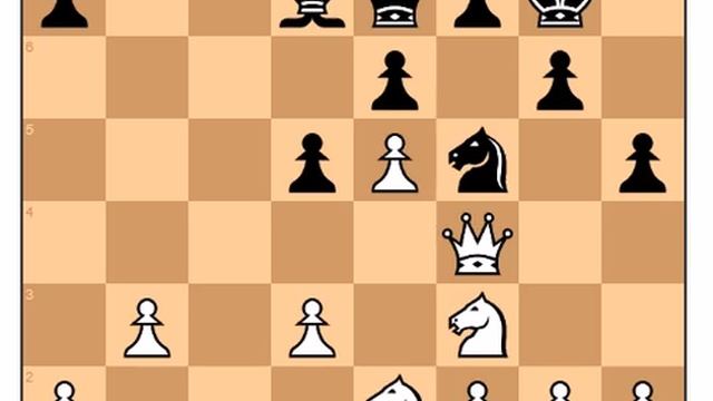 Ловкий выигрыш во _Французской защите_