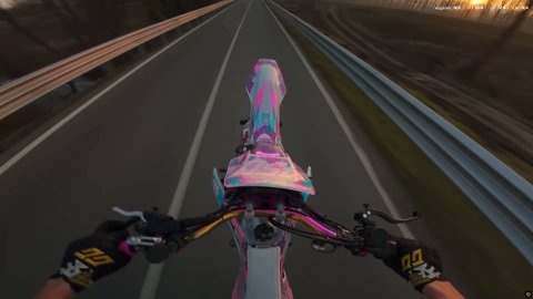 Покатушка на мотоцикле Husqvarna 450