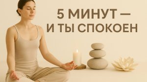 5 минут и ТЫ спокоен