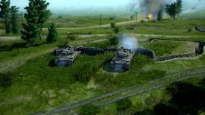 T26E4 SuperPershing за работой|Игрушечные войны|Gates of Hell Ostfront