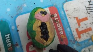 Как слепить фрукт