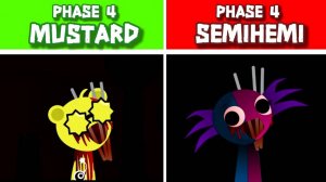 INCREDIBOX SPRUNKI 🧠 | PHASE 4: SEMIHEMI vs MUSTARD! 🟡🤯 УМ ИЛИ БЕЗУМИЕ?