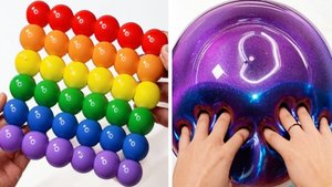 Слаймы, Игры со слаймами 🎨 Волшебная текстура!