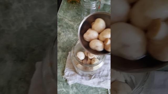 #Как замариновать шампиньоны#