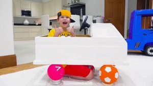 Мисс Кэйти и Мистер Макс (Miss Katy) Кэти и ее большой грузовой автомобиль