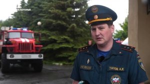 В Старооскольской областной туберкулёзной больнице прошли пожарно-тактические учения
