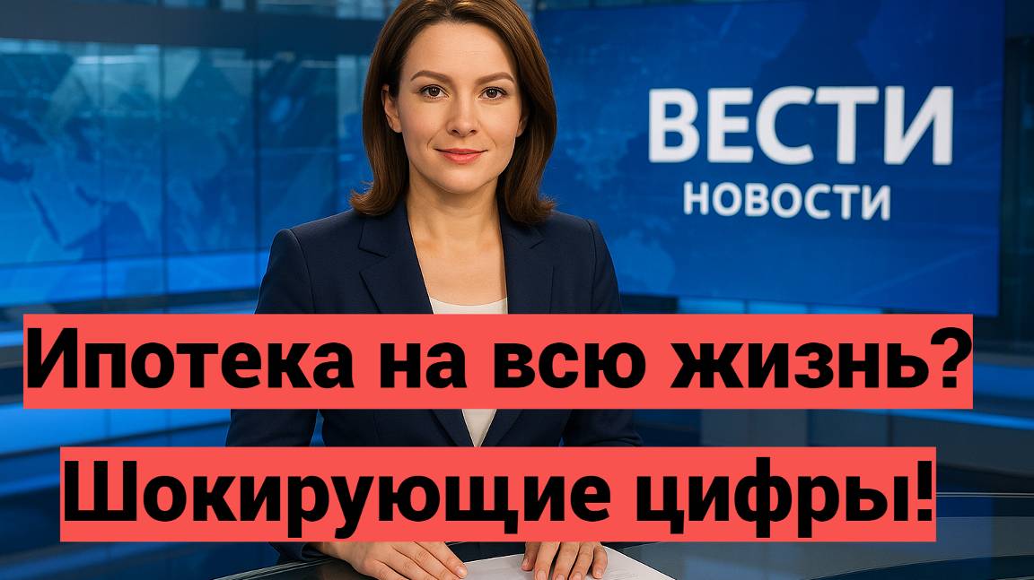 Ипотека на всю жизнь? Шокирующие цифры!