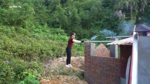 Clean Bathroom Combined With Toilet Built Adjacent To Kitchen. Ly Phuc Vy