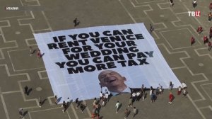 В Венеции усиливаются протесты из-за скорой свадьбы Джеффа Безоса / События на ТВЦ