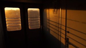 Электропоезд ЭД9М-0030. Покатушки от Развилки до Алтайской в голове.