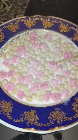 Завтрак с кокосовым молоком.