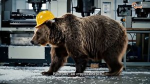 Когда медведь — не символ, а сотрудник месяца! 🐻🏆