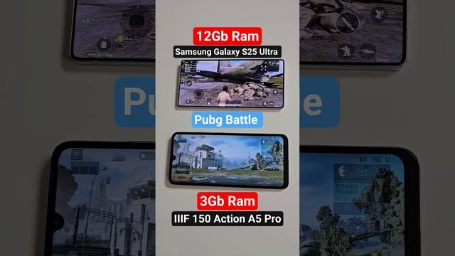 3Gb ram vs 12Gb ram - PUBG battle