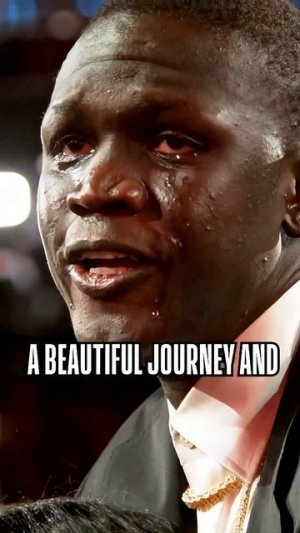 Khaman Maluach reacts to his childhood photo