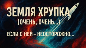 🌍 Земля хрупка (Очень, очень...) Если с ней — неосторожно...
