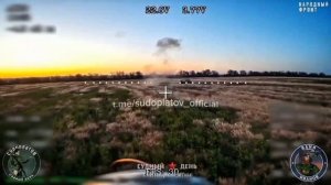 Красивая охота и уничтожение Русскими FPV-дронами "Князь Вандал Новгородский" шведского..