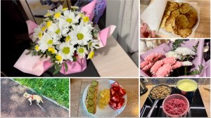 Влог 📽️ Овсяные оладьи 🥞 Утомлённые солнцем ☀️ Цветы на гос.экзамен 💐 Вкусная картошечка 🥔
