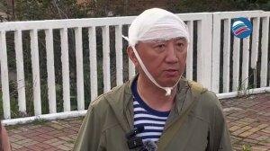 Китайский журналист рассказал о своем ранении во время атаки ВСУ