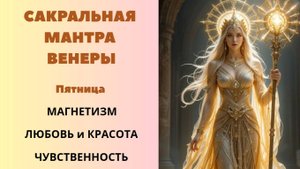 Сакральная Мантра. Венере.  Пятница