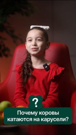 Почему коровы катаются на карусели?