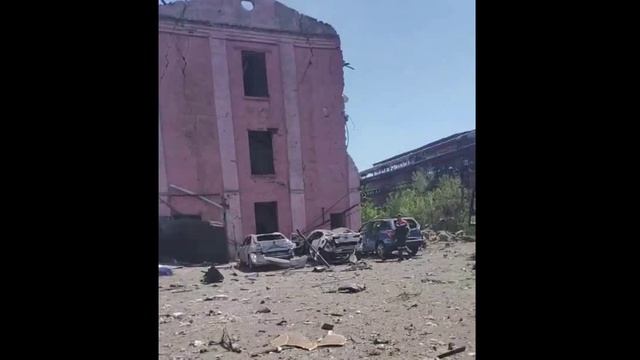 Днепропетровск_ Последствия удара Искандера по ДМЗ