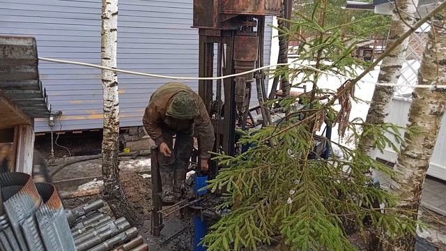 Обсадка скважины пластиковой трубой НПВХ