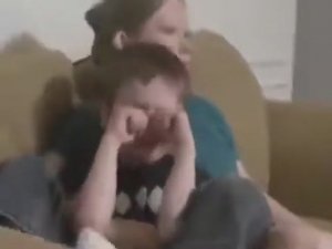 Caleb throwing a Tantrum