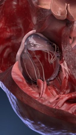 Внутри вашего сердца: посмотрите, как оно движется в 3D #3danatomy