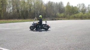 Экзамен на категорию А на Kawasaki Vulcan 1700 или как ездить на тяжелом мотоцикле.