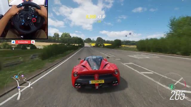 LaFerrari (960hp) Гонки на Феррари
