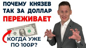 Почему Князев так о долларе переживает? Когда доллар по 100-200₽ и покупка валюты на 130 000₽