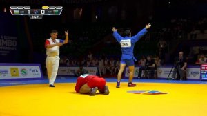 PARMONOV (UZB) vs BABEKOV (TKM). Asia & Oceania SAMBO Championships 2025