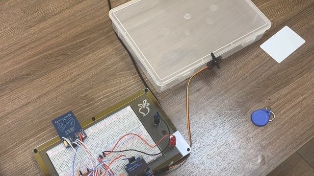 Проект RFID-сейф на базе одноплатного компьютера Repka PI 4