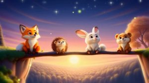 👉 «КАК ЛЕСНЫЕ ДРУЗЬЯ ТИШИНУ ИСКАЛИ 🌌  Спокойная сказка перед сном»