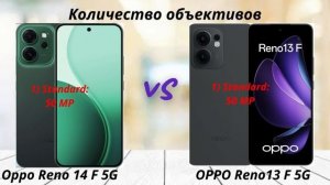 Oppo Reno 14 F 5G против Reno 13 F 5G: Стоит ли обновляться? Анализируем эволюцию Reno!