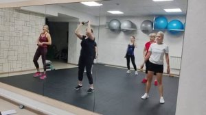 ВСЕ ТЕЛО. функционал с одной гантелью 3 кг.