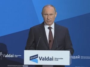 19 сентября 2013 года.Выступление В.Путина на заседании Международного дискуссионного клуба «Валдай»