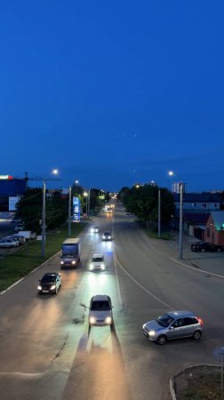 #Панорама Оренбурга - #Вид с моста на улицы #Шевченко и Терешковой / #оренбург #мост #город