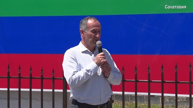 Открытие сквера памяти участников СВО в п. Дубки.