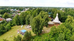 Освящение Никольского храма в Варнавино