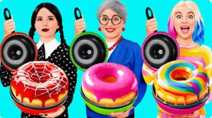 Кулинарный Челлендж Я против Бабушки с Котиком