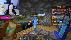 Domer Grief Я СНОВА Спалил Стримершу с ЧИТАМИ в Прямом Эфире в Майнкрафт...