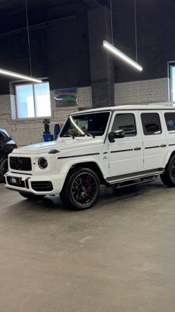 Установка электрических выдвижных порогов на Mercedes G class