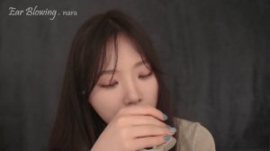 [ASMR]nara. Близкий шёпот, движения рук звуки рта.