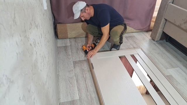 Установка межкомнатной двери своими руками.