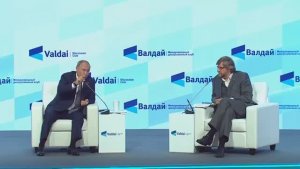 21 октября 2021 года. Выступление на заседании дискуссионного клуба «Валдай».