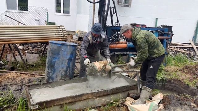 Цементация затрубного пространства при бурении